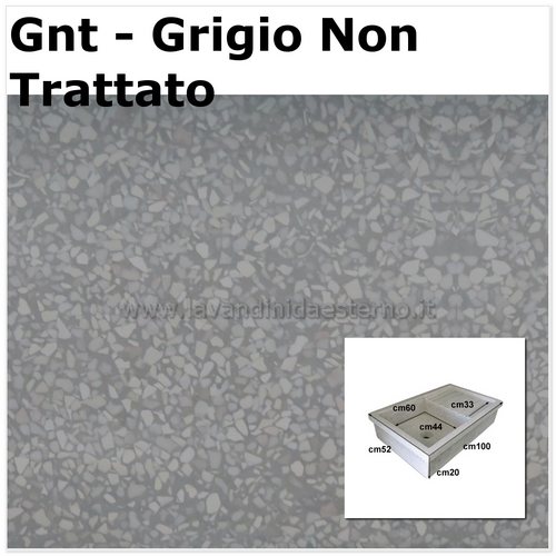 lavello da giardino acquaio in graniglia 610511