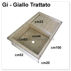 lavello da giardino acquaio in graniglia 610513