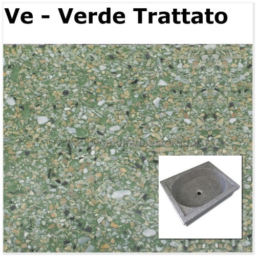 lavello da giardino acquaio in graniglia levigata 610870A VE