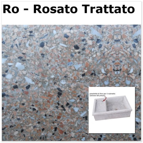 lavello in graniglia