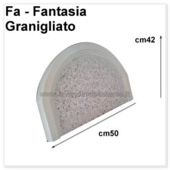 Alternative view of frontale per vaschetta cm50-m