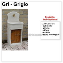 lavabo da terrazzo