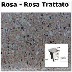 lavatoio lavanderia una vasca grigia 61017 ROSA