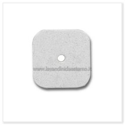 placca con foro per rubinetto pl031c2