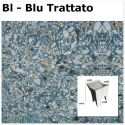 lavatoio da esterno una vasca in graniglia levigata 61033 BL