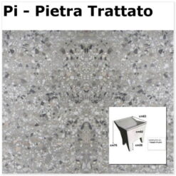 lavatoio da esterno una vasca in graniglia levigata 61036 PI