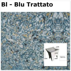 lavatoio da esterno una vasca in graniglia levigata 61043 BL