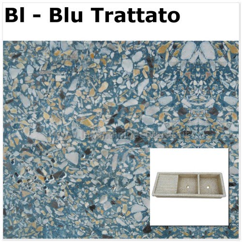 lavello cucina acquaio in graniglia levigata 610547 BL