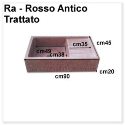 lavello cucina acquaio in graniglia levigata 610180 RA
