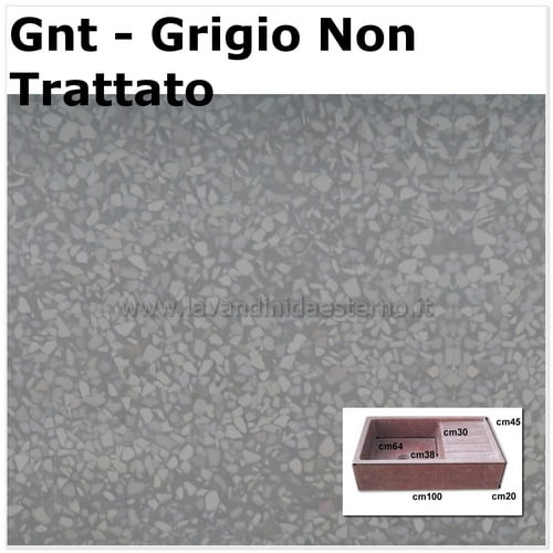 lavello cucina acquaio in graniglia levigata 610192 GNT