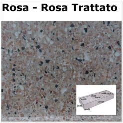 lavello cucina acquaio in graniglia levigata 610227 ROSA