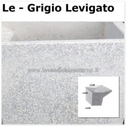 lavatoio da giardino una vasca levigata senza piedini 61069 LE