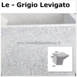 lavatoio da giardino una vasca levigata senza piedini 61071 LE