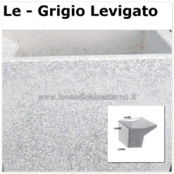 lavatoio da giardino una vasca levigata senza piedini 61073 LE