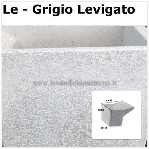 lavatoio da giardino una vasca levigata senza piedini 61073 LE