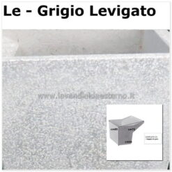 lavatoio da giardino una vasca levigata senza piedini 61080 LE