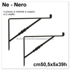 staffe in ferro battuto 579AC85COPPIA NE