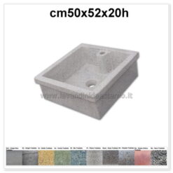 lavello cucina acquaio in graniglia levigata 811