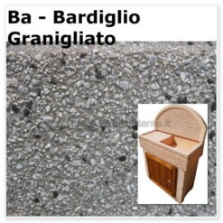 lavabo in cemento per esterno 841LAV008 BA