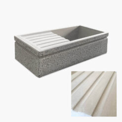 lavello non levigato