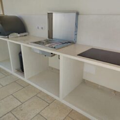 Alternative view of Cucina da Esterno Completa in Graniglia con Forno Pizza, Fuochi e Lavastoviglie